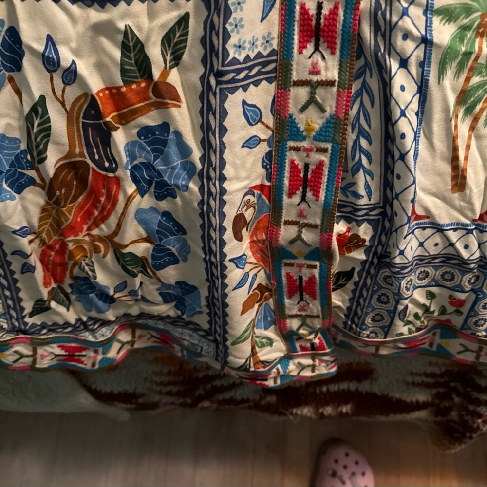 FARM Rio Multicolor Patchwork Mini Dress - Picture 3 of 7